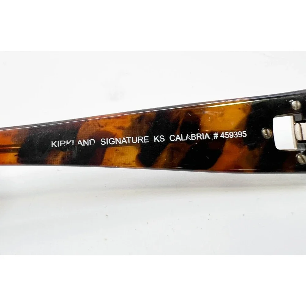 Kirkland Signature Eyeglass Frames Womens Tortoise Calabria 459395 57-15-130